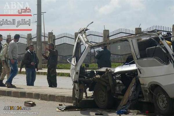 Car explosion hits bus in Syria’s Homs, six injured/ Pics & Video