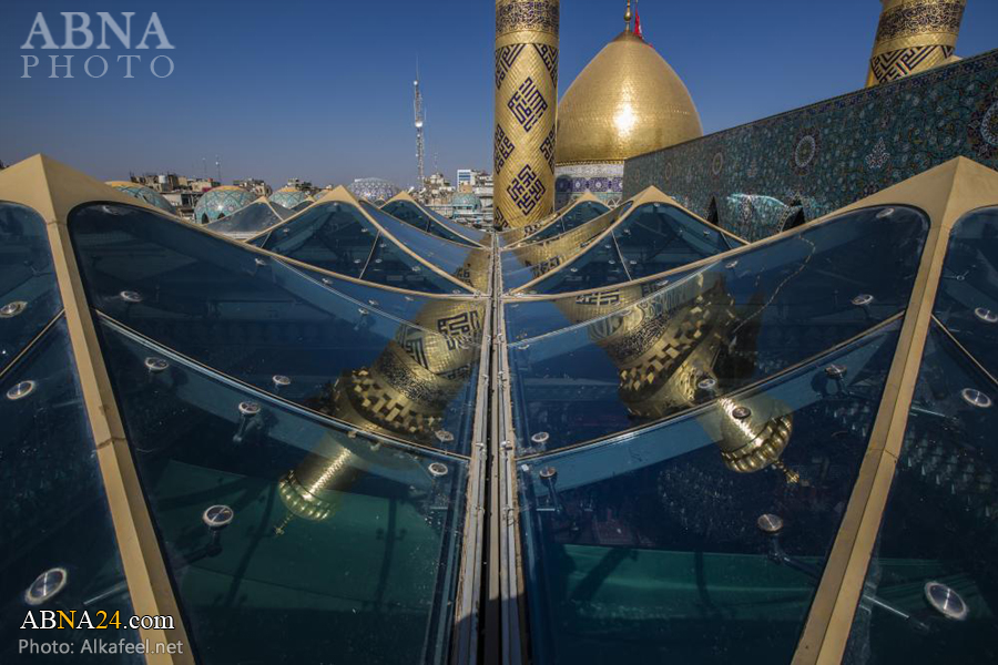تقرير مصور/ اقتراب موعد افتتاح الخيام الزجاجيّة لصحن أبي الفضل العباس (ع)
