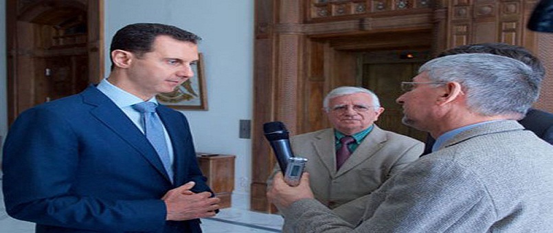  Beşar Esad: İsrail teröristleri doğrudan destekliyor