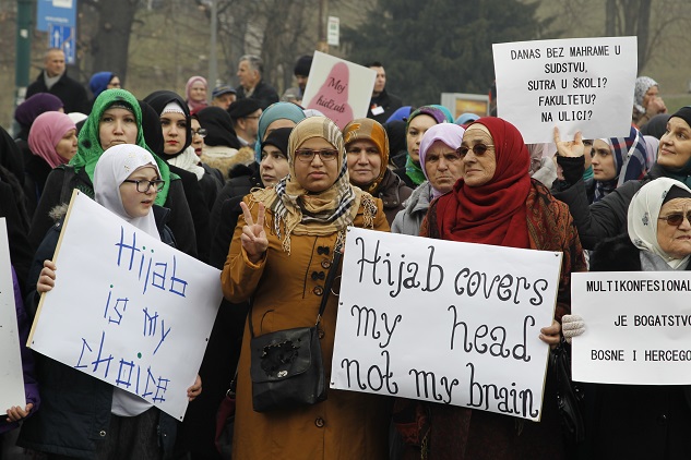 Muslims slam EU court’s hijab ban