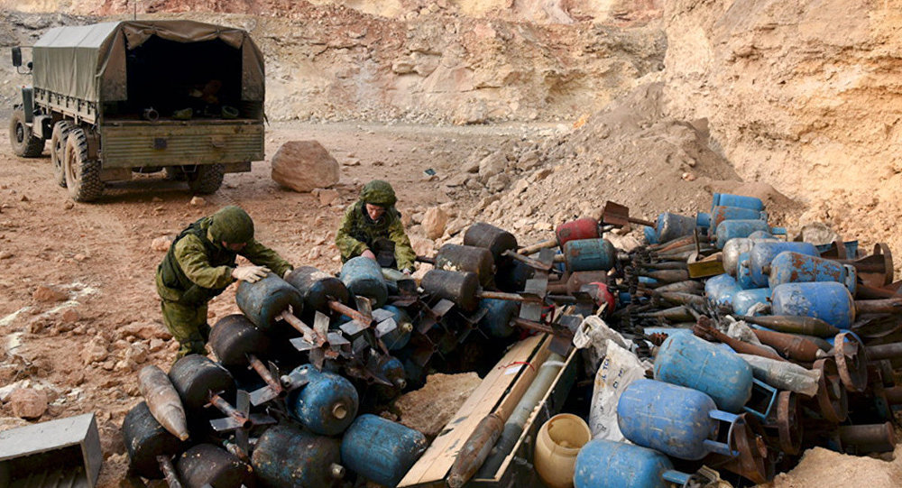 Over 150 Russian troops deployed to Palmyra for mine clearing 