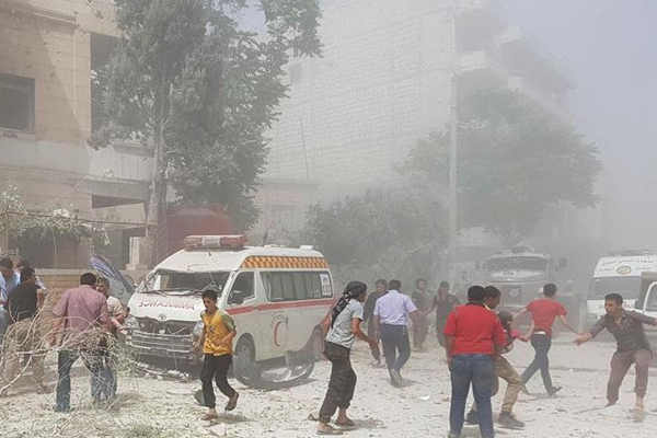 シリアでのアメリカの破壊行為に関する警告