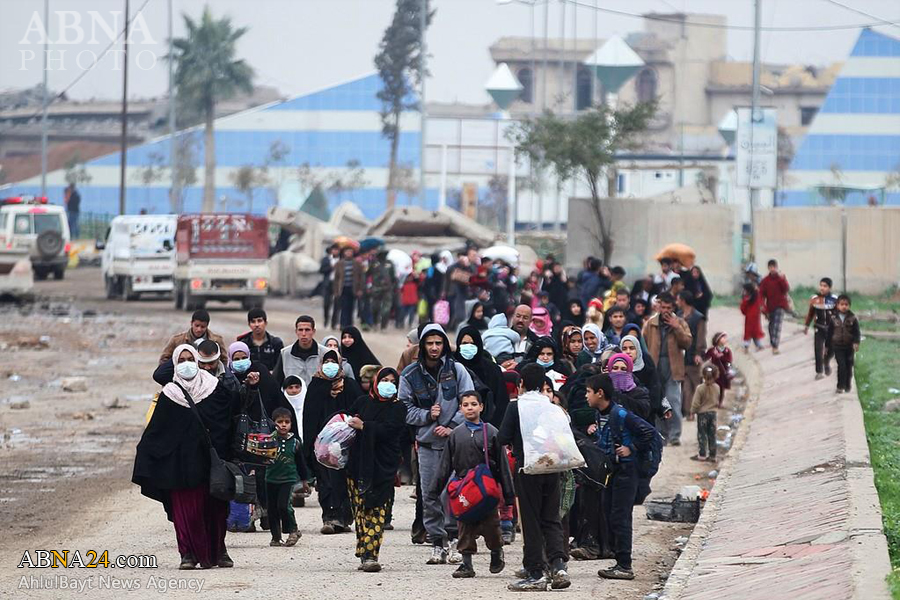 “Continúan Escapando Civiles de las Zonas de Mosul Dominadas por el Daesh” 