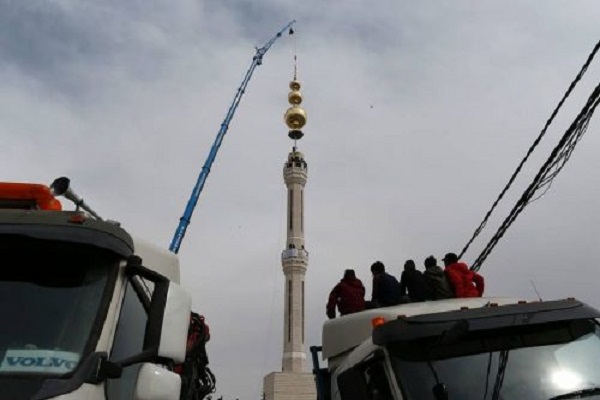 Highest minaret launched in Holy Quds / Pics