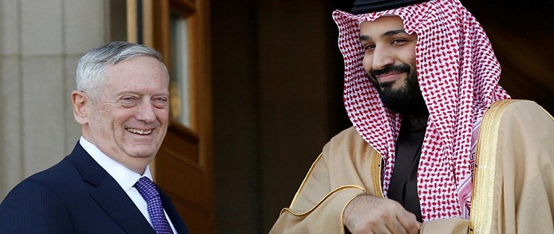 ABD Savunma Bakanı Mattis: Suudi Arabistan’ı Takdir Ediyorum