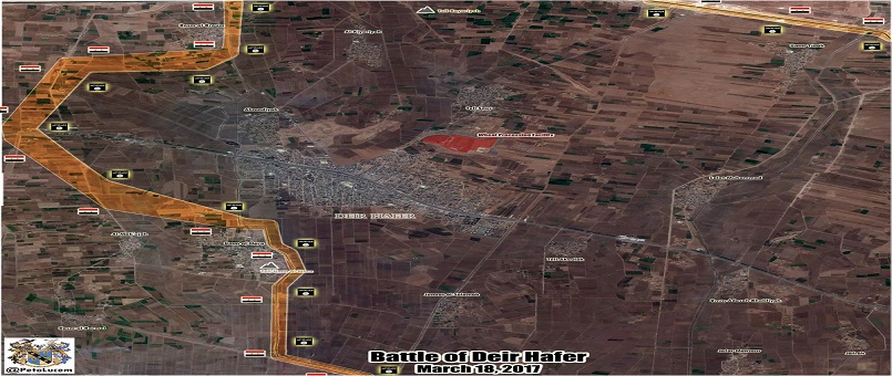 Ve IŞİD’in Halep’teki son kalesi Deyr Hafir’de savaş başladı
