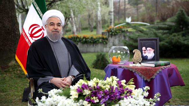 Voeux du Nouvel An de Rohani