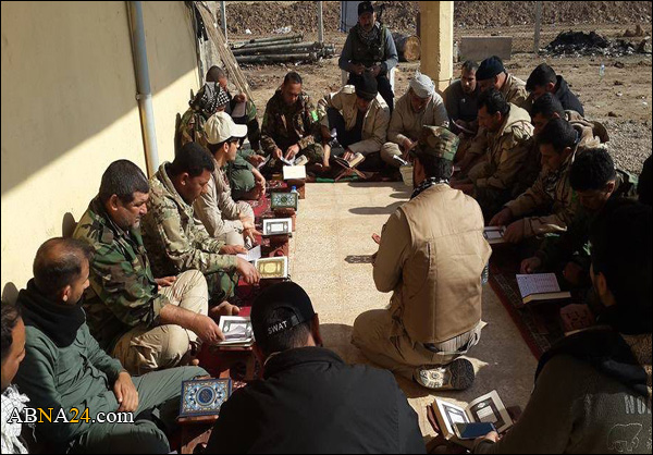 مديرية القرآن الكريم تنجز "مجالس قرآنية" في قواطع الحشد الشعبي بالموصل