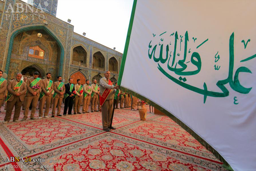 “Aniversario del Nacimiento de Sayyeda Fátima az-Zahra (P)  en el Santuario del Príncipe de los Creyentes (P)”