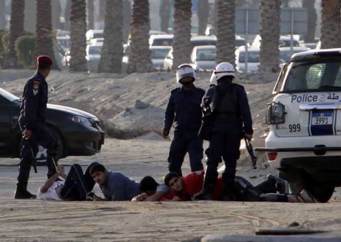 النظام قام بـ "62" حالة اعتقال بينهم 11 طفلا في البحرين