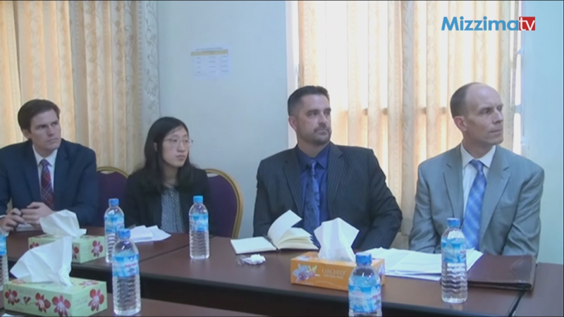 အေမရိကန္သံ႐ံုး သံအရာရွိမ်ားႏွင့္ မ.ဘ.သ(ဗဟို) ေတြ႕ဆံုေဆြးေႏြး