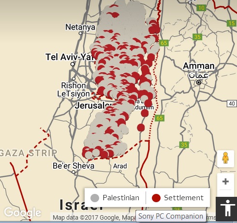 ‘Apartheid israelí Aumentó un 40% la Construcción de Colonias Ilegales en 2016’