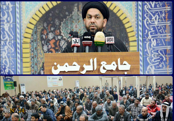 خطيب جمعة بغداد يدعو لتصحيح الوضع العراقي بسبب سيادة بعض المسؤولين غير الأكفاء
