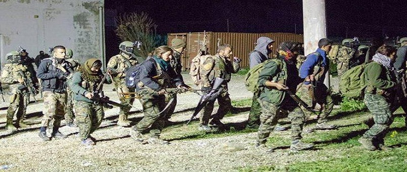 SDG Tabka'da IŞİD'le çatışmaya başladı