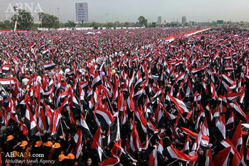 یمن کے دار الحکومت میں آل سعود کی جارحیت کے خلاف ملین مارچ، سیاسی استقلال کے لیے ریفرنڈم + تصاویر