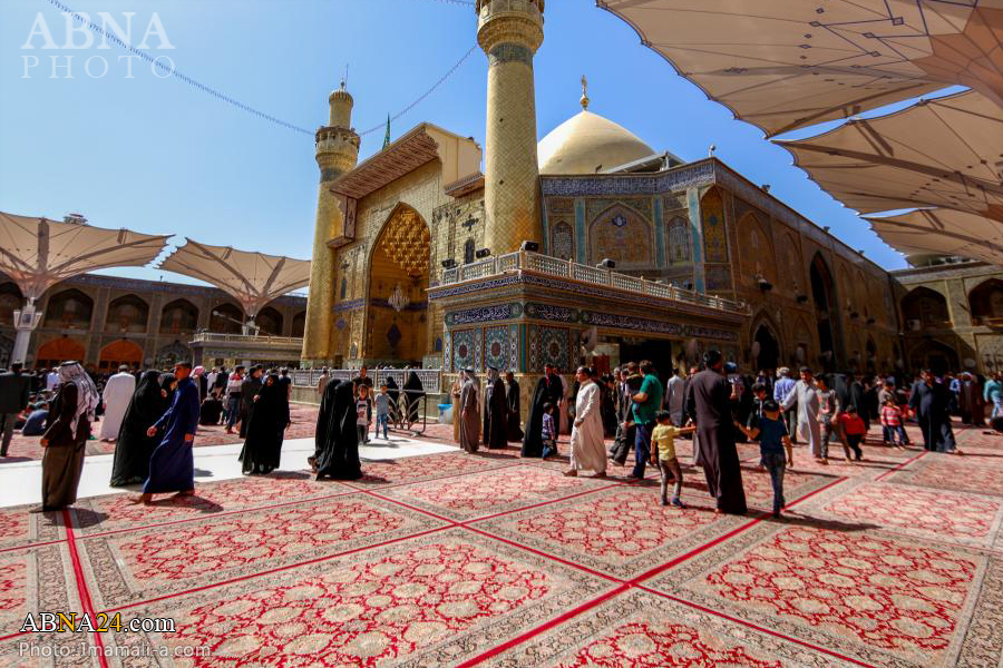 تقرير مصور/ مشاهد جديدة عن حرم الامام امير المؤمنين (ع)