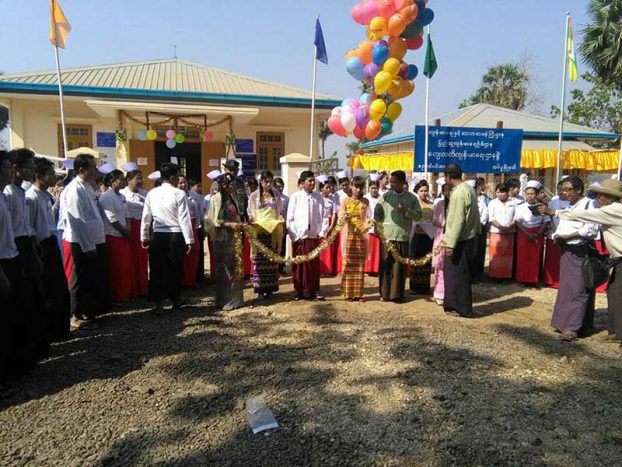 အဂၤပူ ၿမိဳ႕နယ္တြင္ ေက်းလက္ေဆးေပးခန္းမ်ား ေဆာက္လုပ္လႉဒါန္း