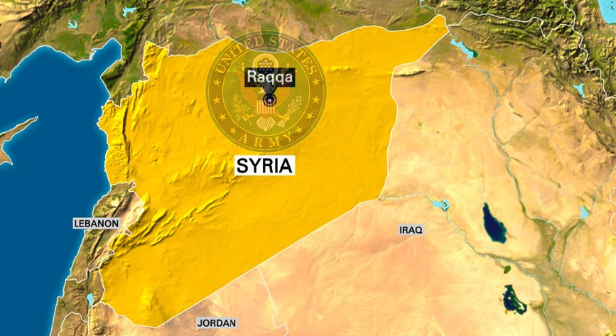Picture of complicated clashes in Raqqa, involved forces