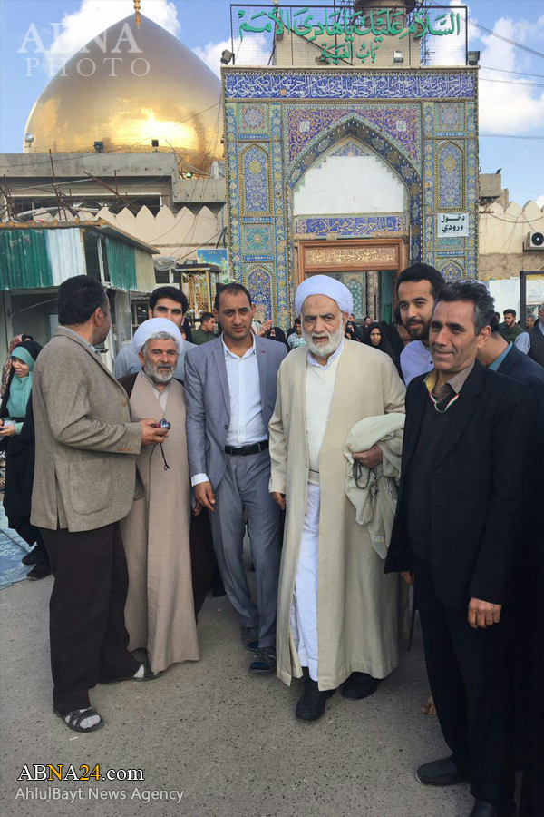 Ayatullah Muhsin Qiraati di Kota Samara Irak