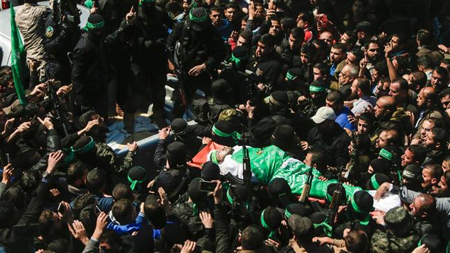 Palestinians protest Israeli assassination of senior Hamas figure