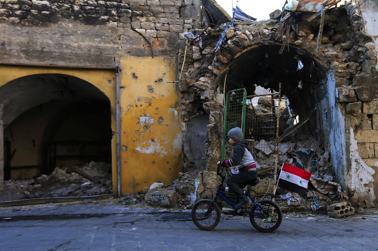 Aleppo in peace after hard days