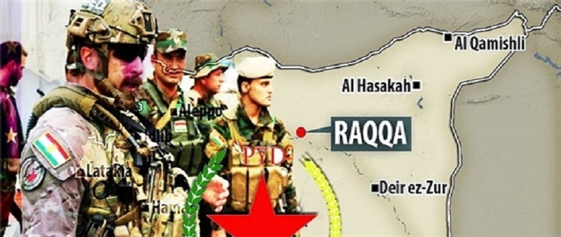 İngiliz gönüllüler Rakka savaşında