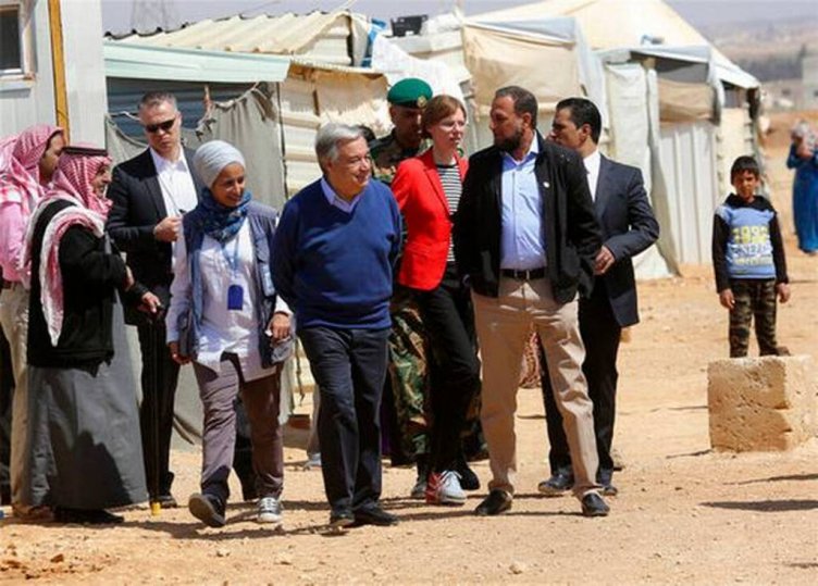 UN chief lands in Iraq to review humanitarian situation