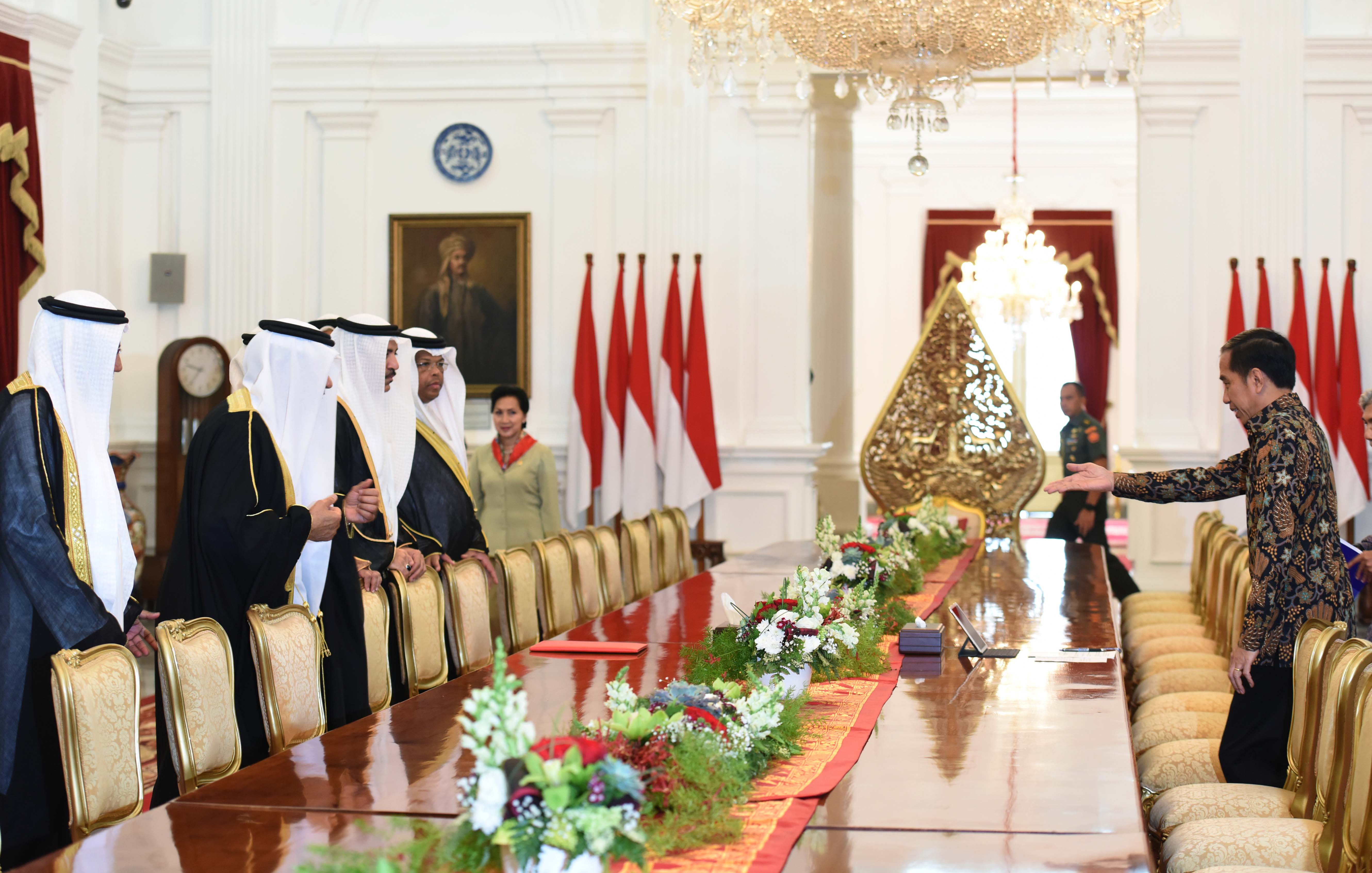 Terima Parlemen Bahrain, Presiden Jokowi Undang Raja Al Khalifah Berkunjung ke Indonesia