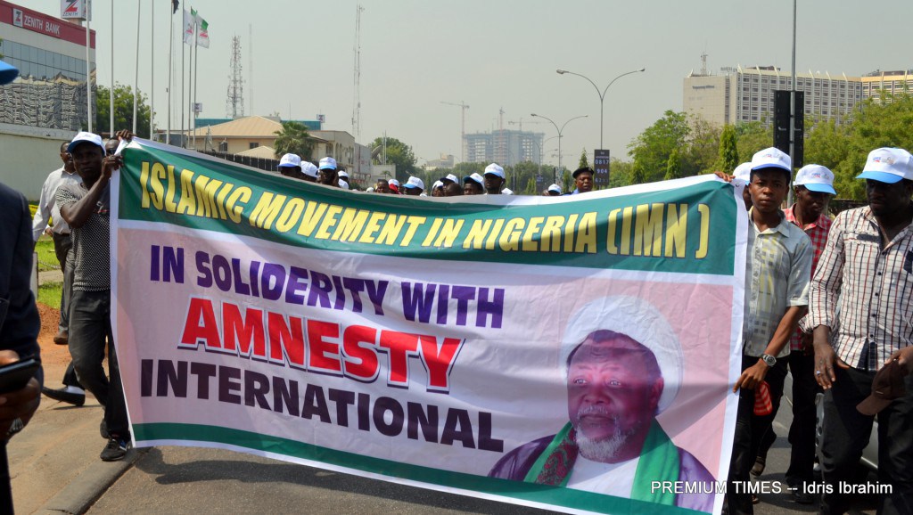 Nigerian Shiites hold solidarity rally for Amnesty International / Pic