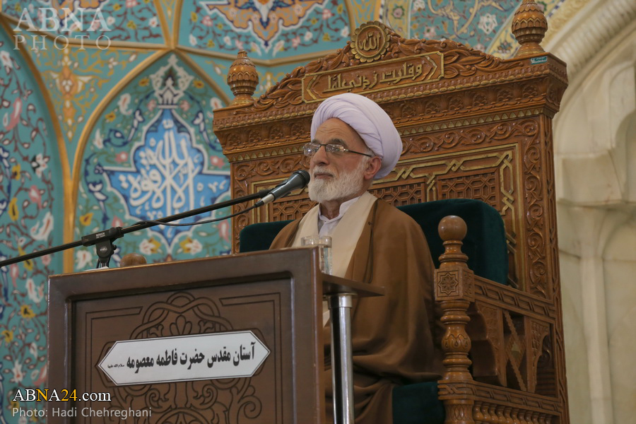 تقرير مصور/ عضو الجمعية العامة للمجمع العالمي لاهل البيت (ع) يلقي كلمة بمناسبة شهادة الامام الهادي(ع)