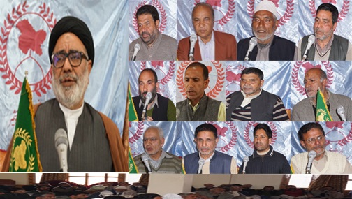 انجمن شرعی شیعیان کے ضلعی اور زونل صدور و سیکریٹری صاحبان کا اجلاس