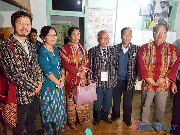 ထန္တလန္တြင္ အႏိုင္ရဒီခ်ဳပ္အမတ္ကို ခ်င္းအမ်ိဳးသားဒီမိုကရက္တစ္ပါတီ သြားေရာက္ဂုဏ္ျပဳ