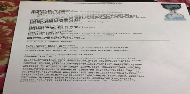 Terrorists of Pakistan funded by Libya, Saudi Arabia against Shias