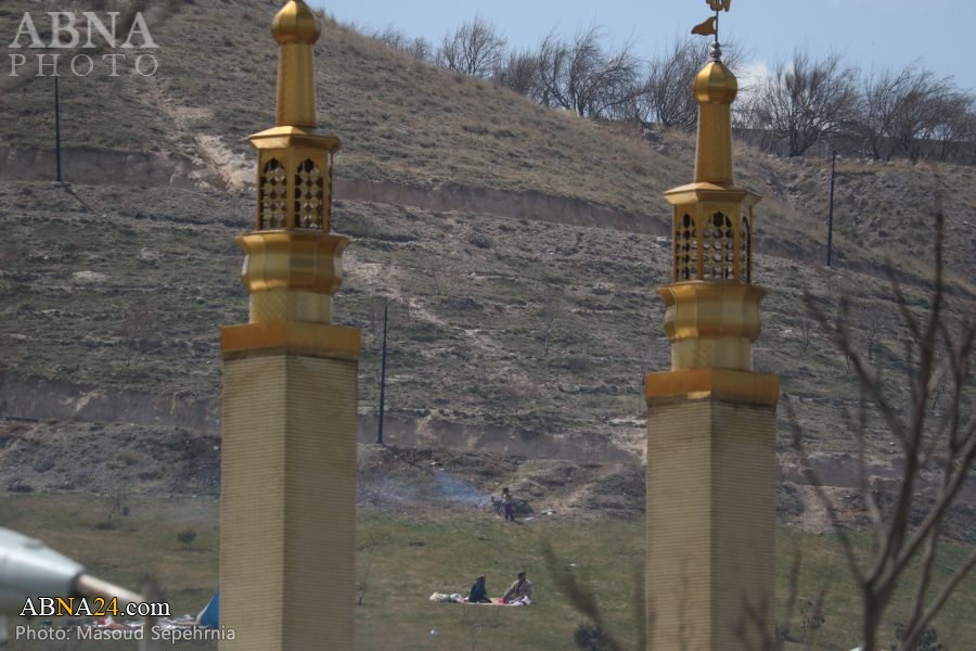 تقرير مصور/ العتبات المقدسة في ايام العيد بمحافظة "تبريز" الايرانية