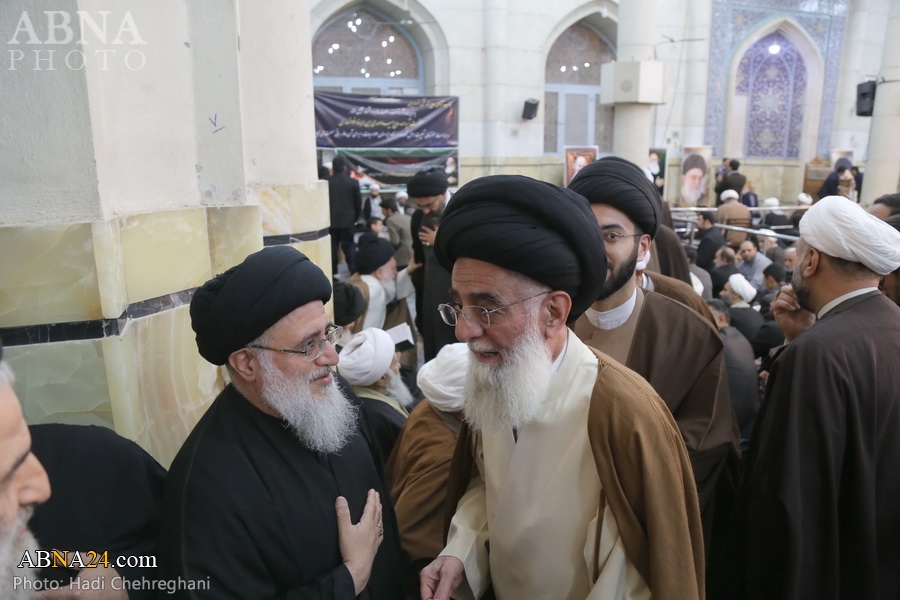 تقرير مصور/ مراسم احياء ذكرى للمرحوم آية الله "ابن الرضا" في قم المقدسة