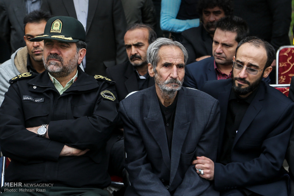 تصویری رپورٹ: تہران میں پولیس کے 2 شہداء کی تشییع جنازہ