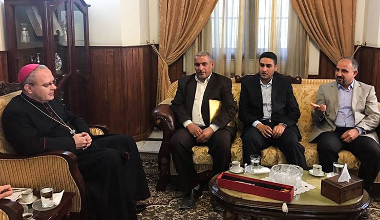 عتبات كربلاء توجه دعوة رسمية للفاتيكان للمشاركة في مهرجان خاص بذكرى ولادة الامام الحسين(ع)