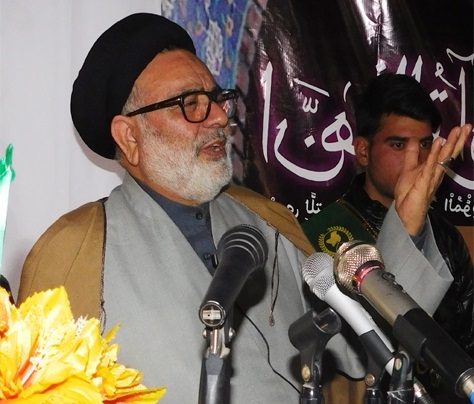 مزاحمتی قیادت کے مشتہر شدہ پروگرام پر من و عن عمل کیا جائے:آغا حسن 
