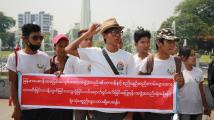 အလုပ္သမားအခြင့္အေရးဆိုင္ရာနစ္နာမႈမ်ားအတြက္ ဂြတ္ေမာနင္းကုမၸဏီ စက္႐ံုအလုပ္သမားမ်ား ဆႏၵေဖာ္ထုတ္