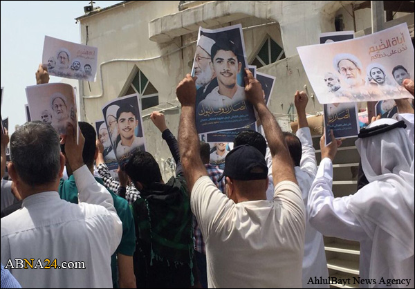 تظاهرة حاشدة في بلدة الدراز المحاصرة بعد منع القوات الخليفية إقامة صلاة الجمعة الأكبر في البحرين