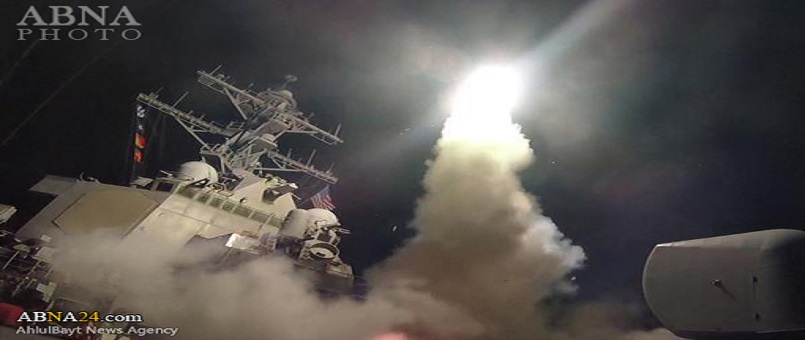 ABD, Suriye'deki bir hava üssünü füzelerle vurdu