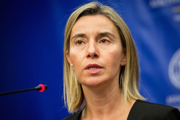 ＥＵ上級代表、「アメリカの対シリア・ミサイル攻撃は法的な正当性が欠如」