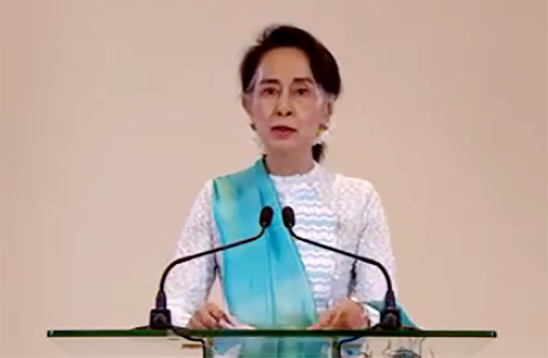 ေဒၚေအာင္ဆန္းစုၾကည္ႏွင့္ အန္အယ္လ္ဒီေခါင္းေဆာင္အခ်ဳိ႕ ၾကားျဖတ္တြင္ ဥပေဒခ်ိဳးေဖာက္ဟုဆို