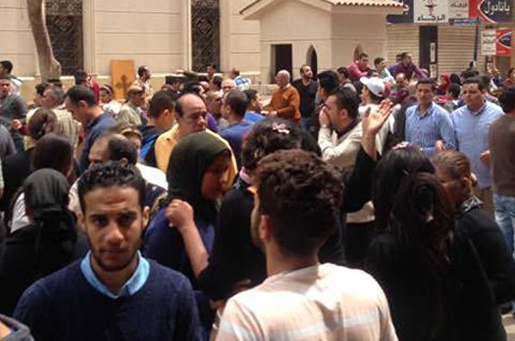 انفجار ثاني يضرب كنيسة في الإسكندرية ومقتل وجرح 46 شخصا