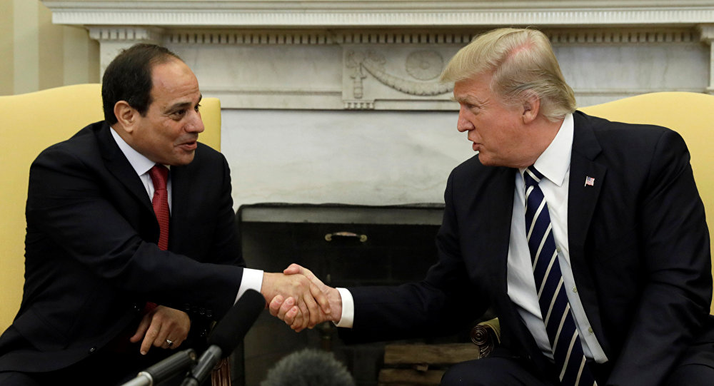 Trump exorta al-Sisi a 'lidar corretamente' com repressão a terroristas no Egito