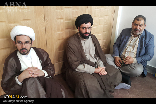 قادة ثورة البحرین و نشطاء المقاومة الإسلامیة یقدمون واجب العزاء لعضو حركة أنصار الله + صور