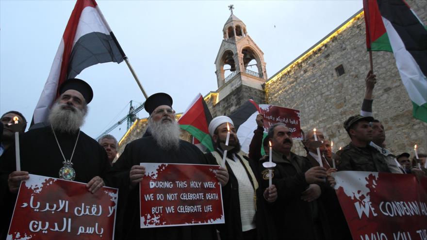 La solidarité palestinienne avec les victimes d'attaques en Egypte