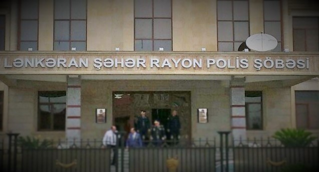 Lənkəranın polis şöbəsində ölüm hadisəsi olub