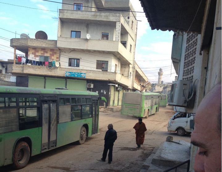 Syria: Evacuation agreement for Shiite towns of Kefraya and Fouaa started