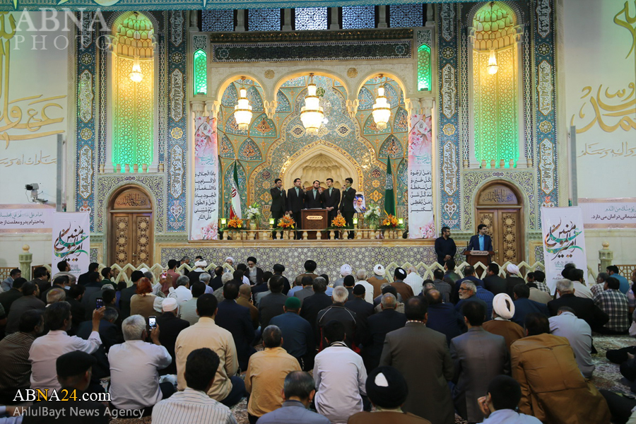 تقرير مصور/ احتفال بمولد الامام علي (ع) في حرم السيدة المعصومة (ع)